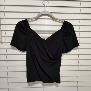 Elegant Black Women's Top